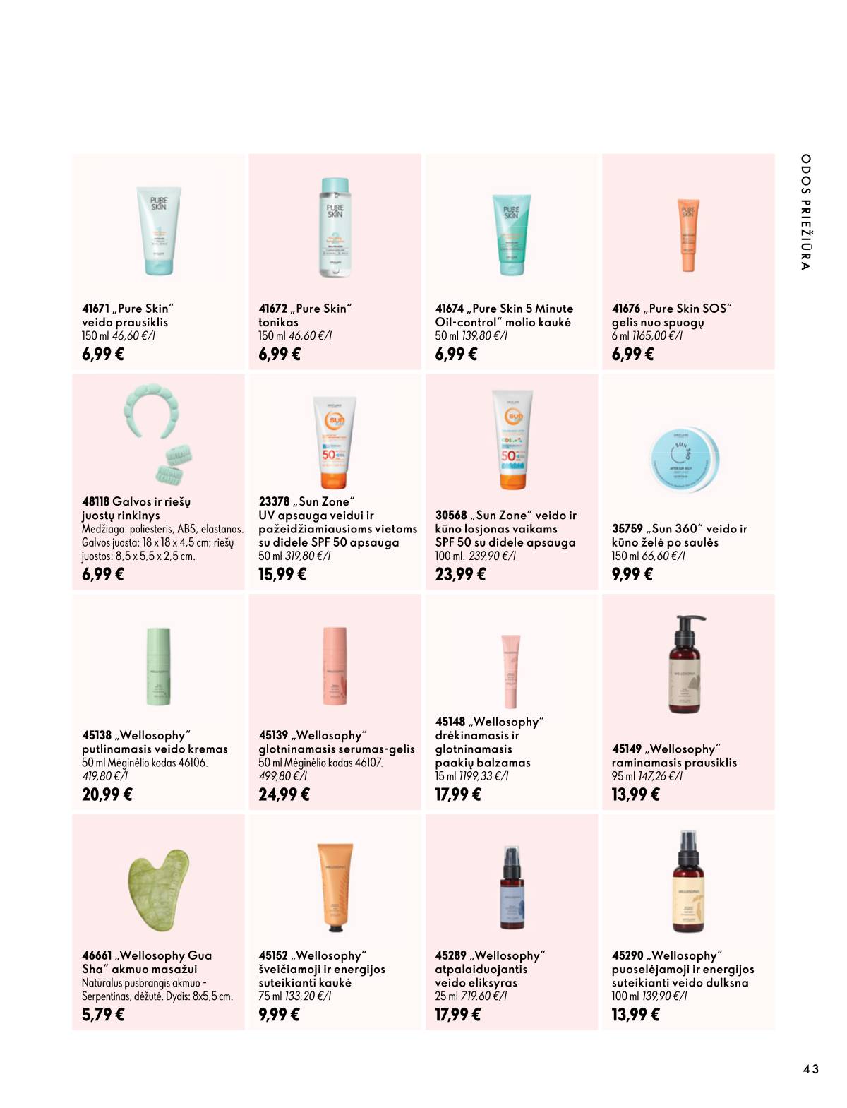 Oriflame - Oriflame akcijų katalogas 43 puslapis