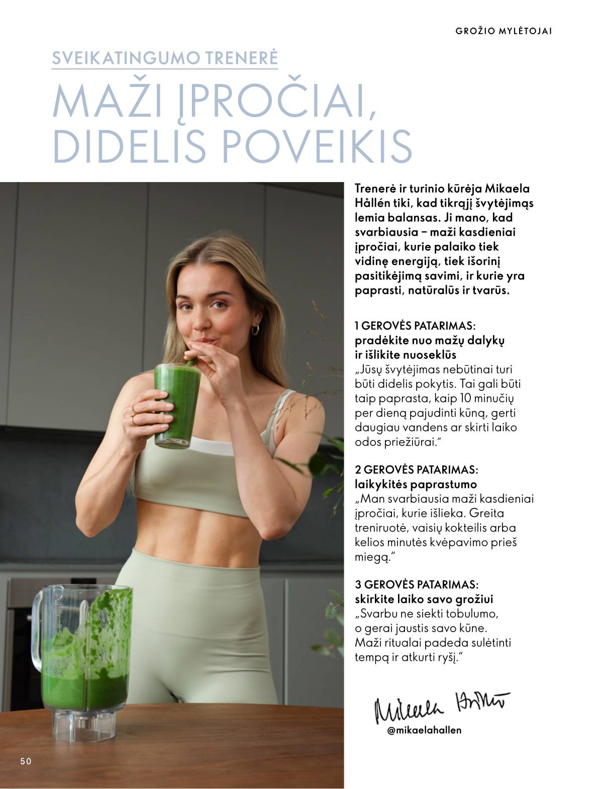 Oriflame - Oriflame akcijų katalogas 50 puslapis