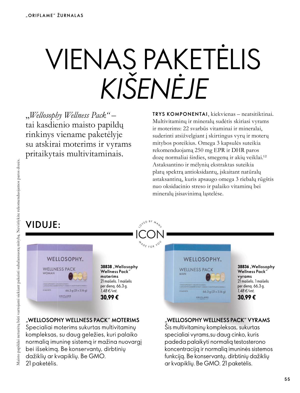 Oriflame - Oriflame akcijų katalogas 55 puslapis