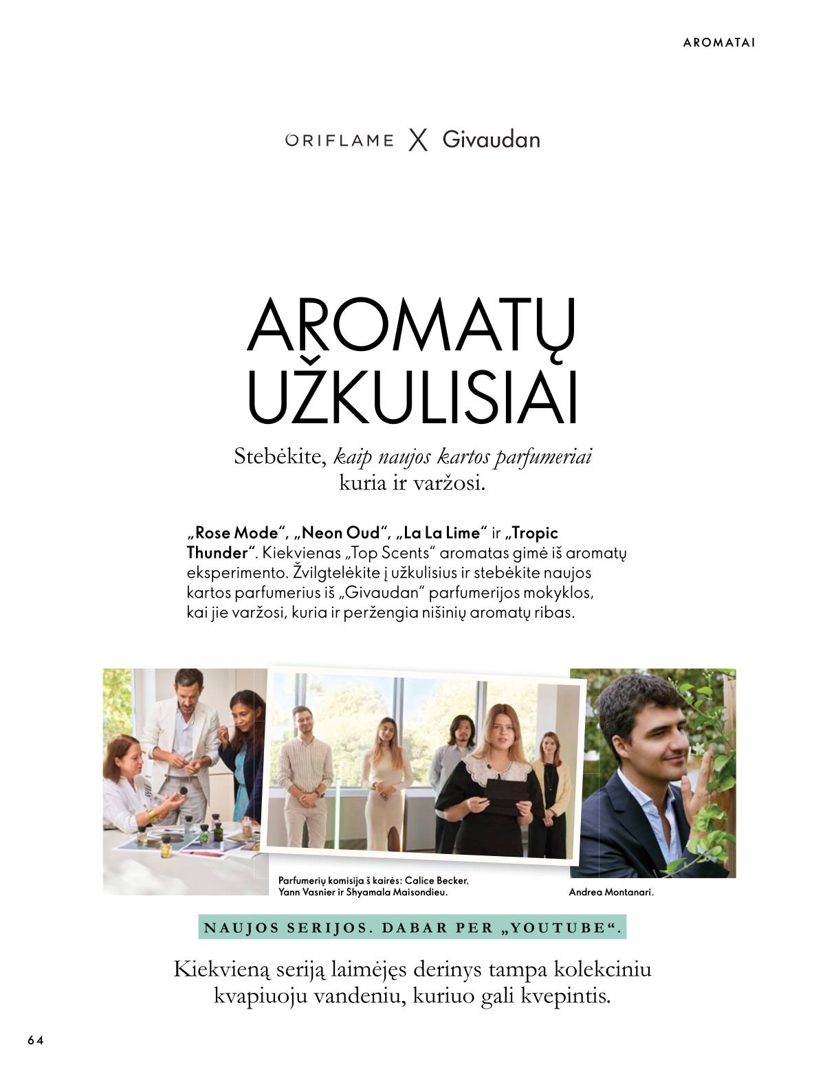 Oriflame - Oriflame akcijų katalogas 64 puslapis