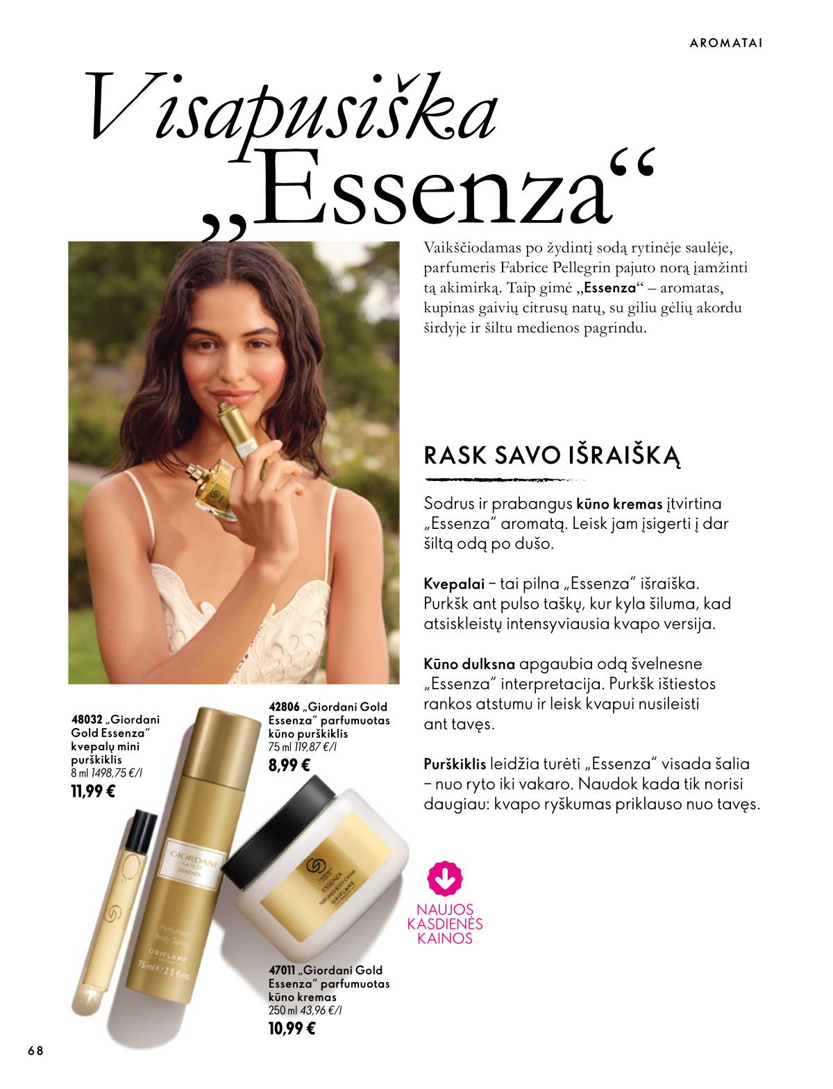 Oriflame - Oriflame akcijų katalogas 68 puslapis