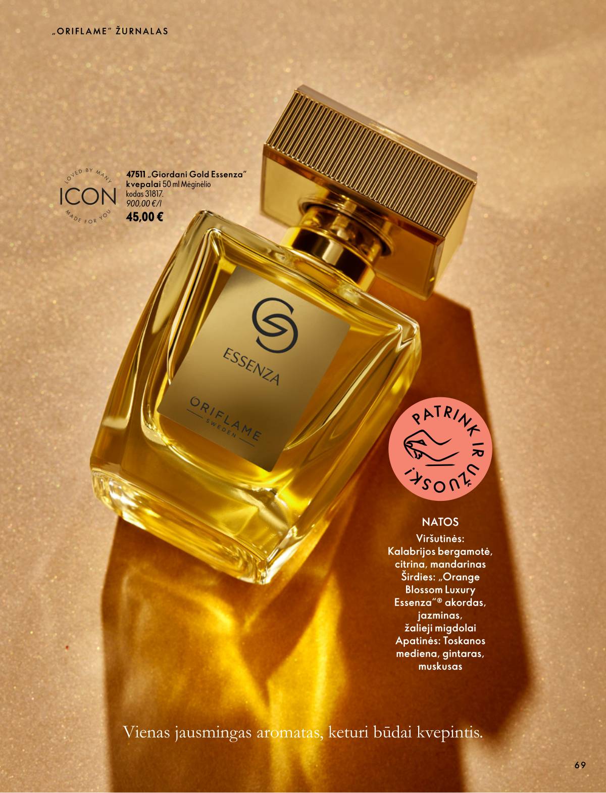 Oriflame - Oriflame akcijų katalogas 69 puslapis