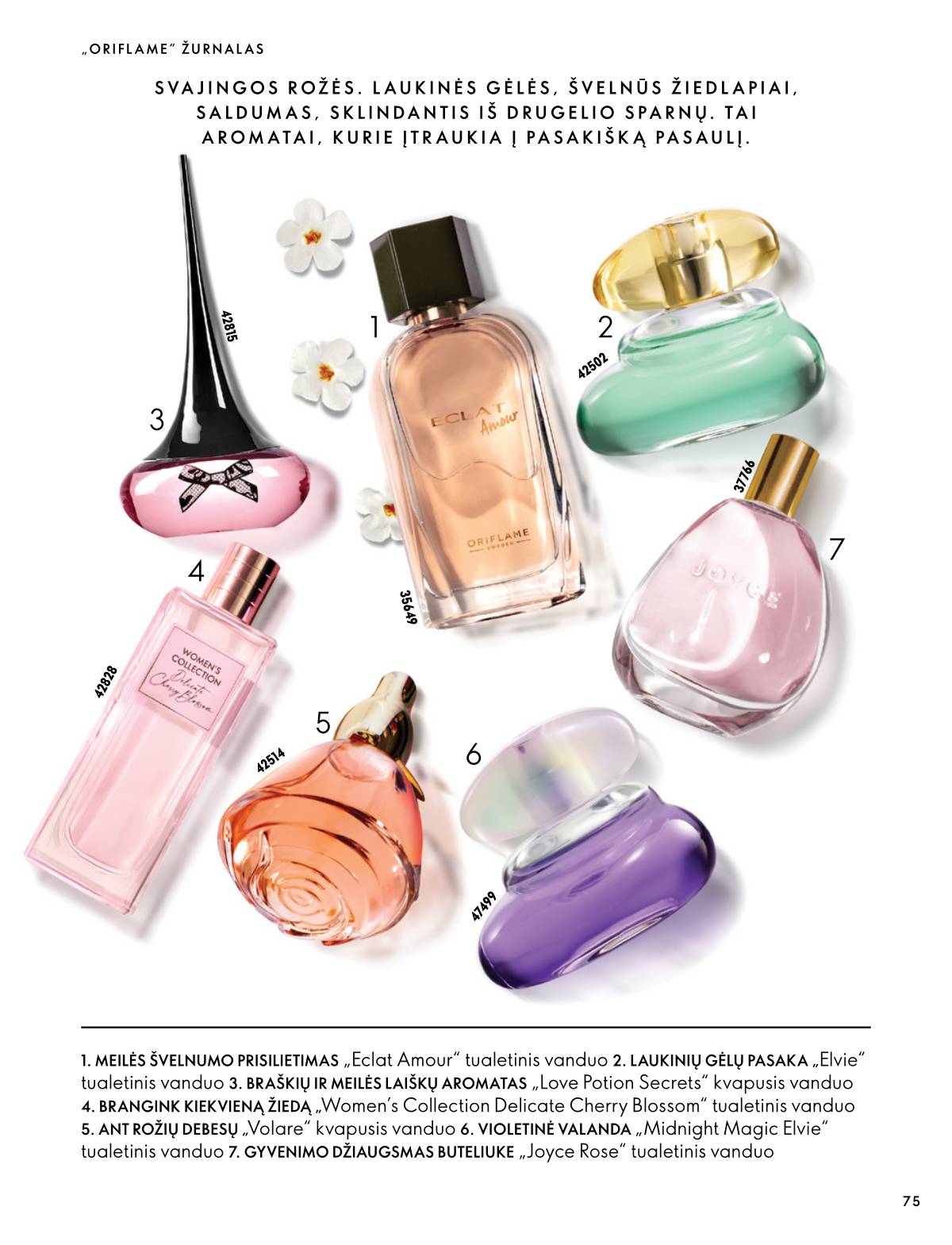 Oriflame - Oriflame akcijų katalogas 75 puslapis