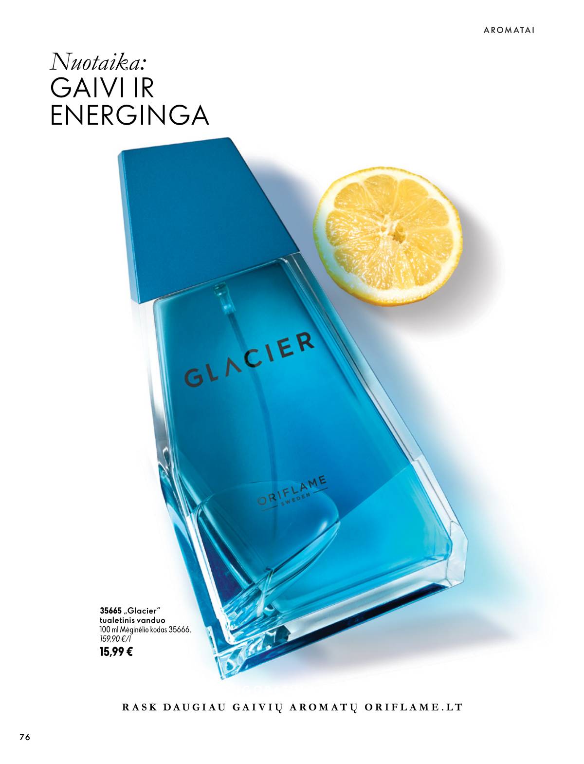 Oriflame - Oriflame akcijų katalogas 76 puslapis