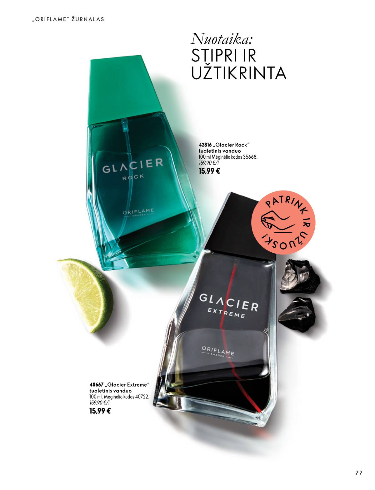 Oriflame - Oriflame akcijų katalogas 77 puslapis