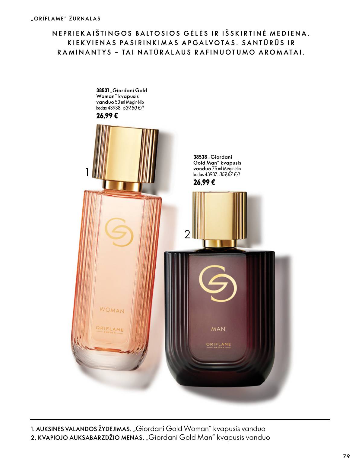 Oriflame - Oriflame akcijų katalogas 79 puslapis