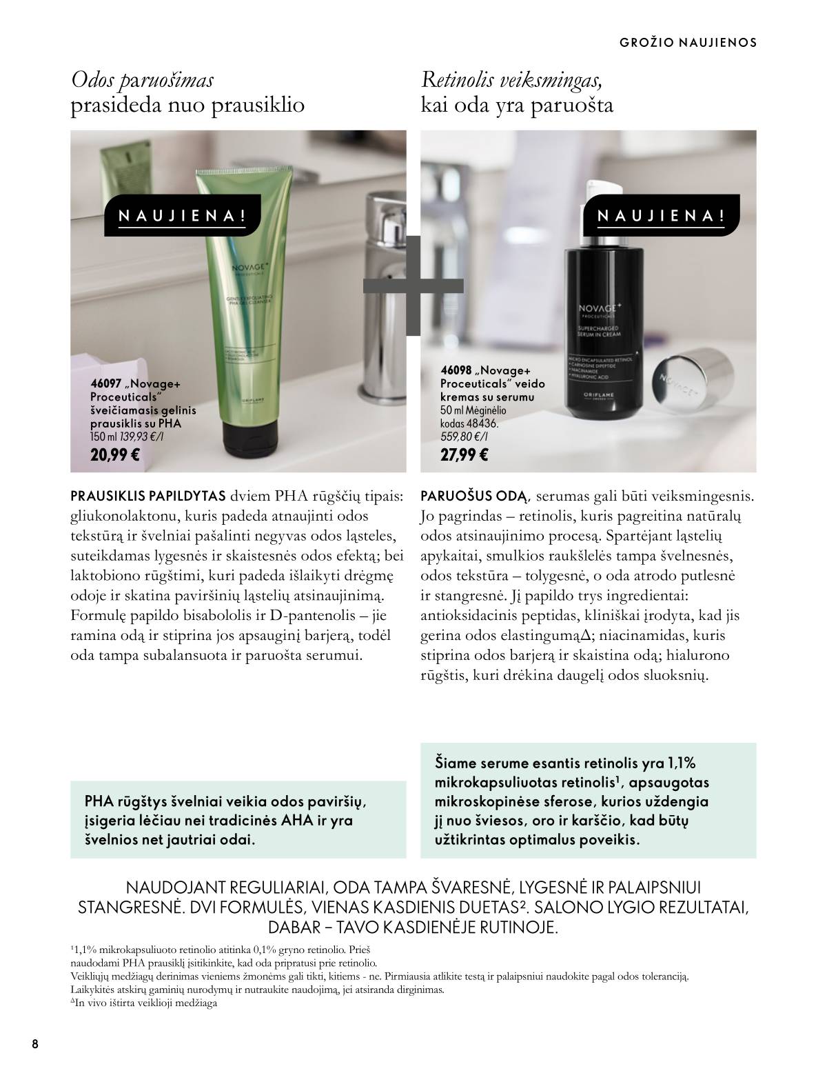 Oriflame - Oriflame akcijų katalogas 8 puslapis
