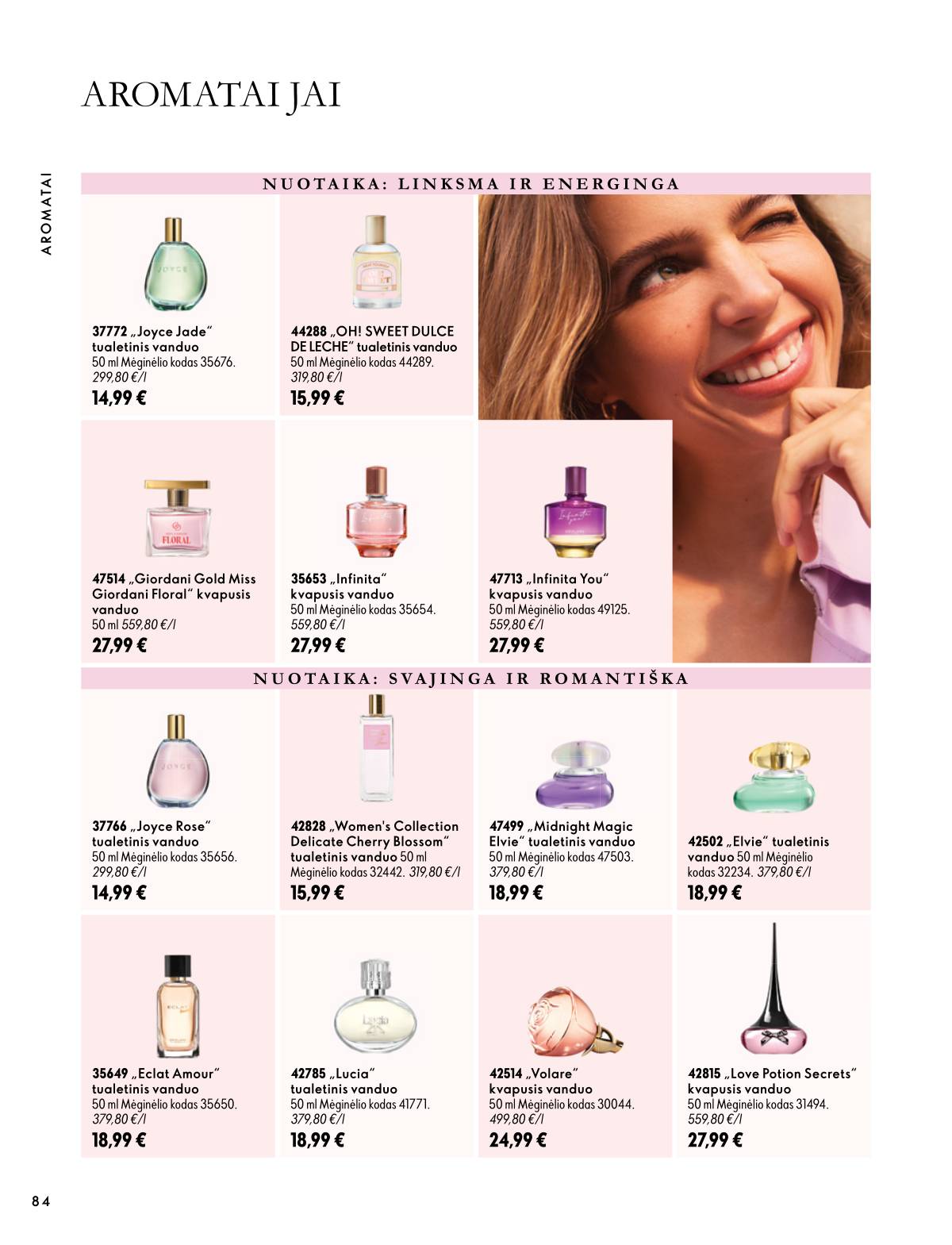 Oriflame - Oriflame akcijų katalogas 84 puslapis