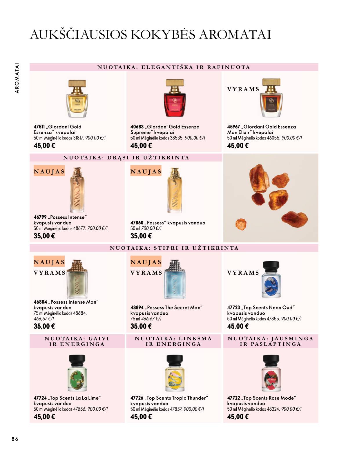 Oriflame - Oriflame akcijų katalogas 86 puslapis