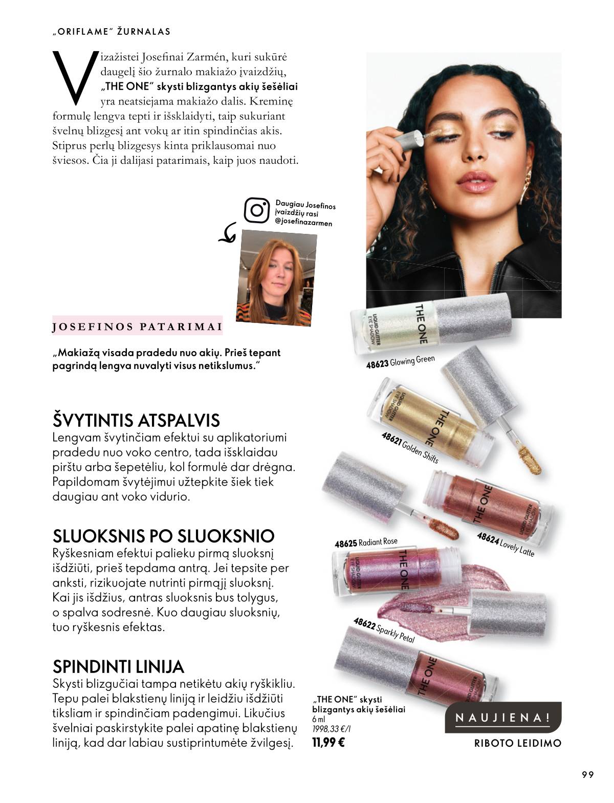 Oriflame - Oriflame akcijų katalogas 99 puslapis