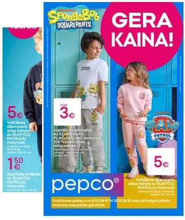PEPCO - PEPCO leidinys - Žemų kainų mokykla 2025-08-07 – 2025-08-20