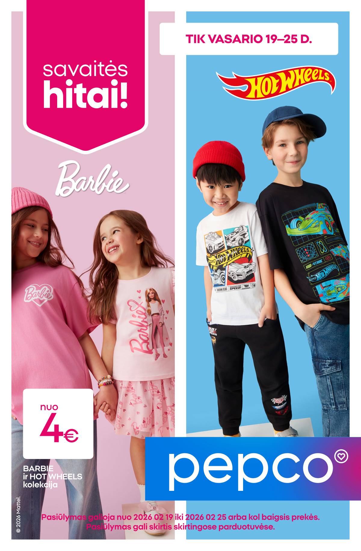 PEPCO - PEPCO leidinys - BARBIE ir HOT WHEELS 1 puslapis