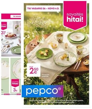 PEPCO - PEPCO leidinys - Pavasario kolekcija 2026-02-26 – 2026-03-04