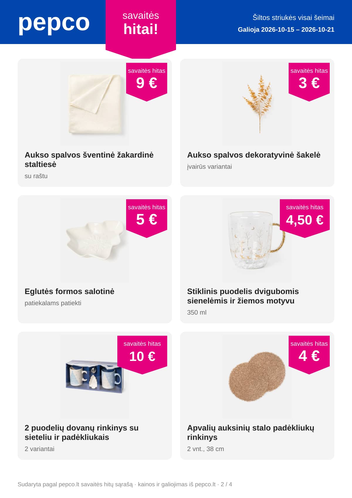 PEPCO - PEPCO savaitės hitai 2 puslapis