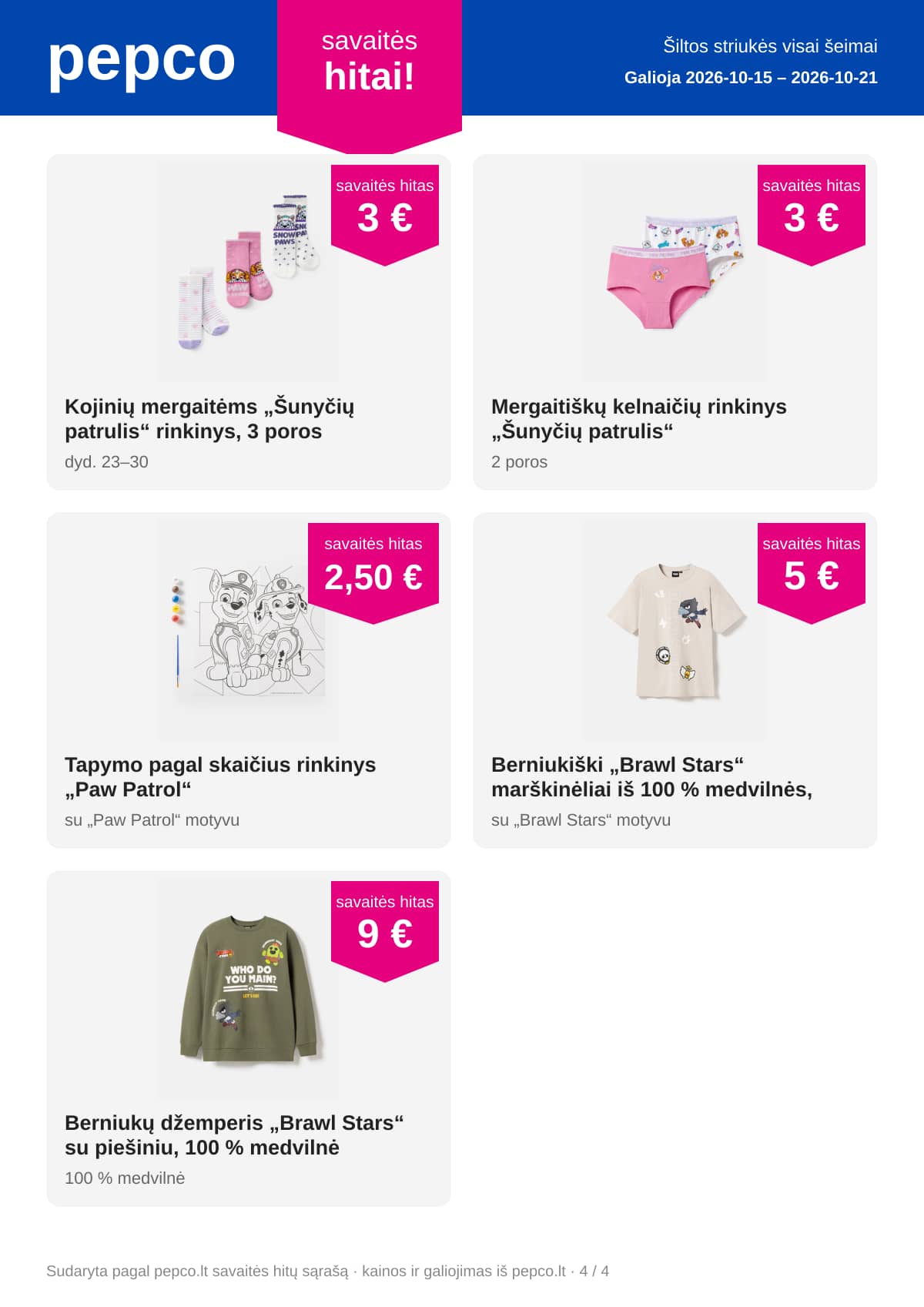 PEPCO - PEPCO savaitės hitai 4 puslapis