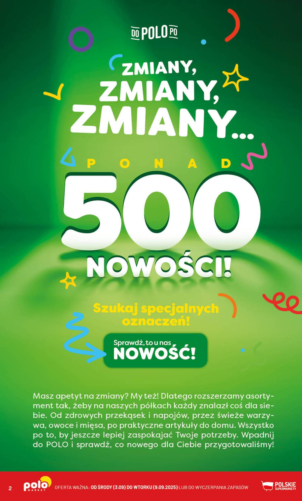 POLOmarket - Gazetka POLOmarket 2 puslapis