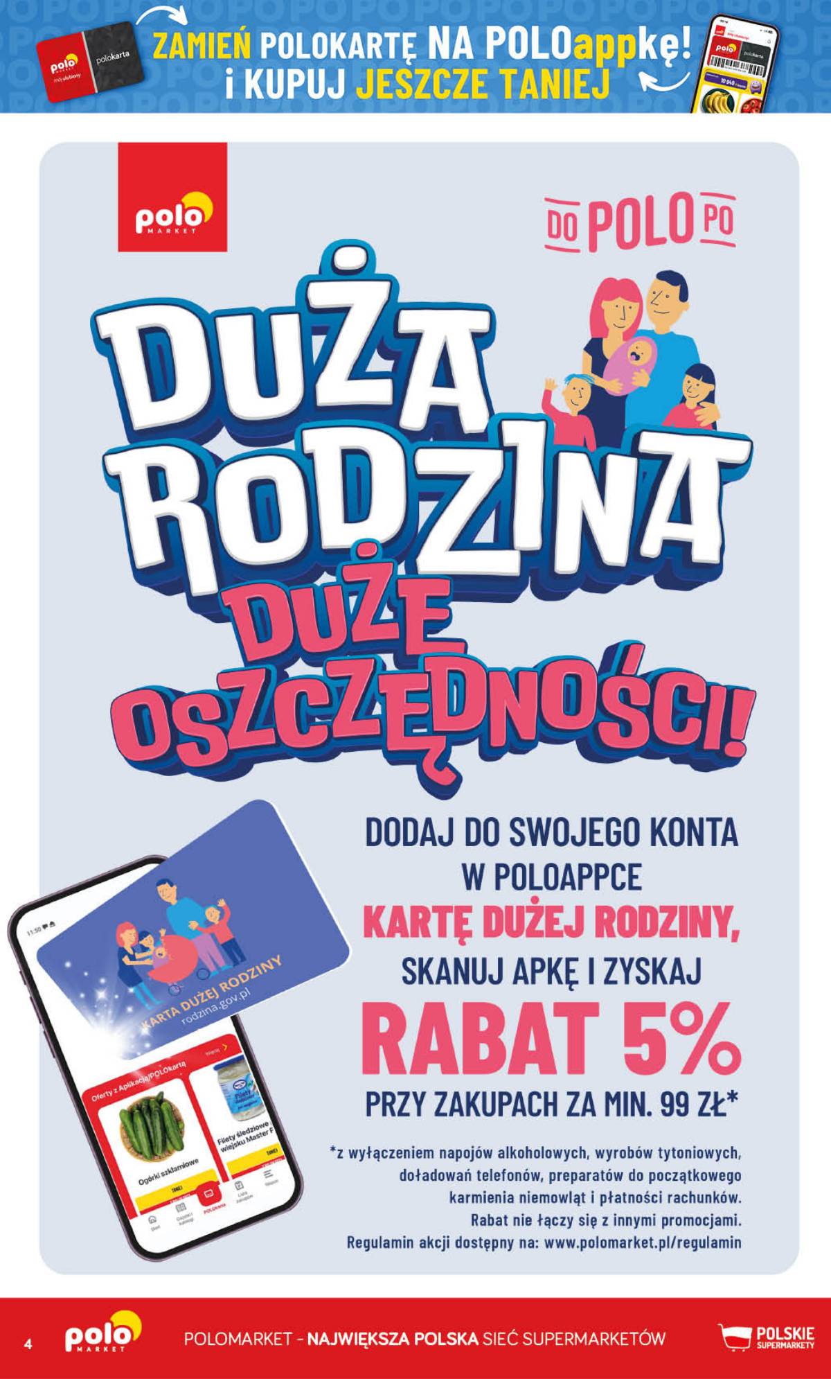 POLOmarket - Gazetka POLOmarket 4 puslapis