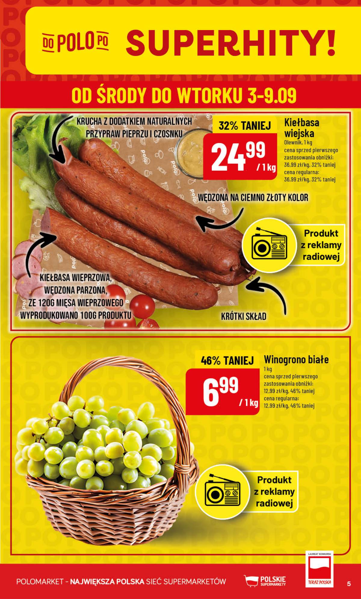 POLOmarket - Gazetka POLOmarket 5 puslapis