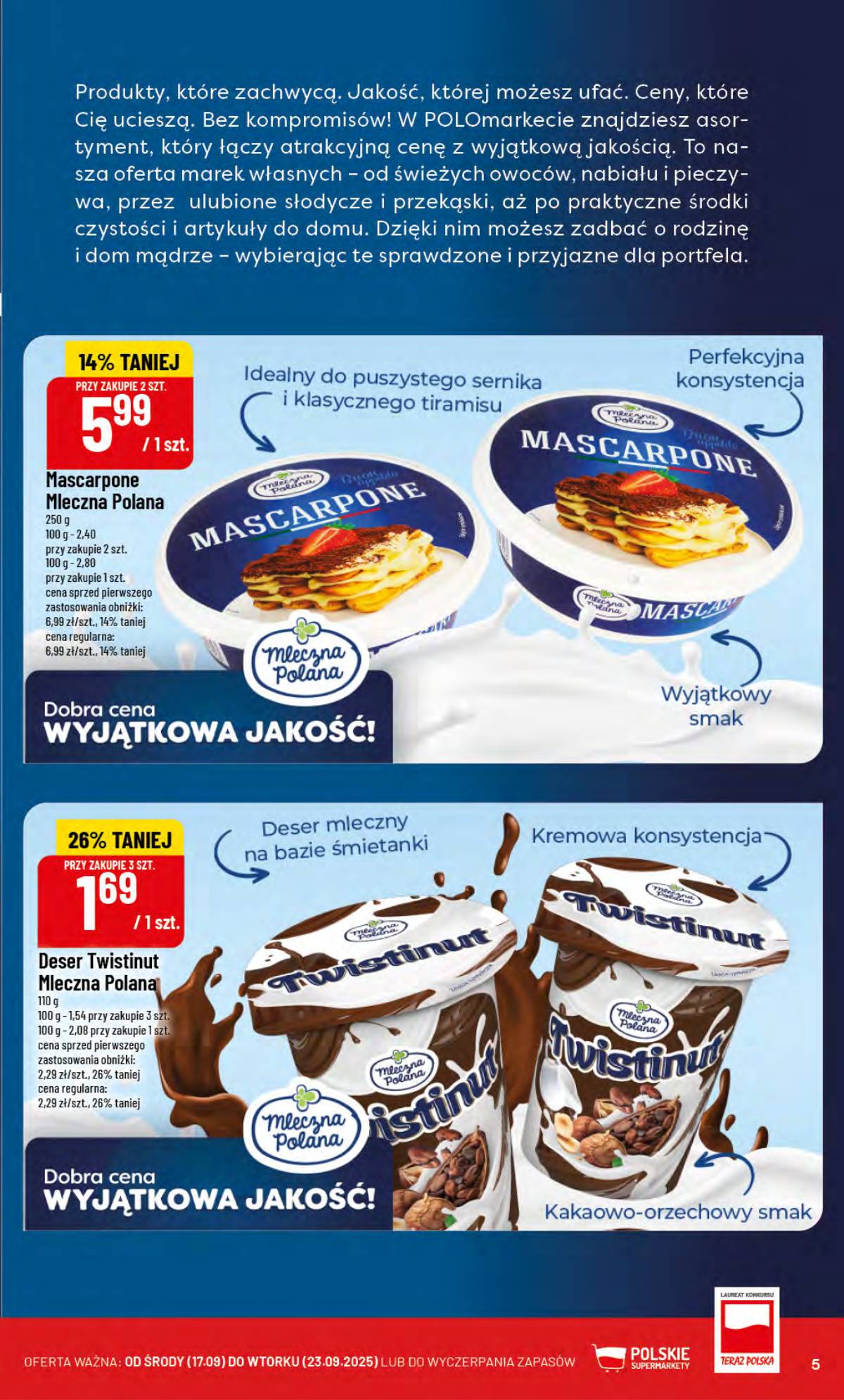 POLOmarket - Gazetka POLOmarket 5 puslapis