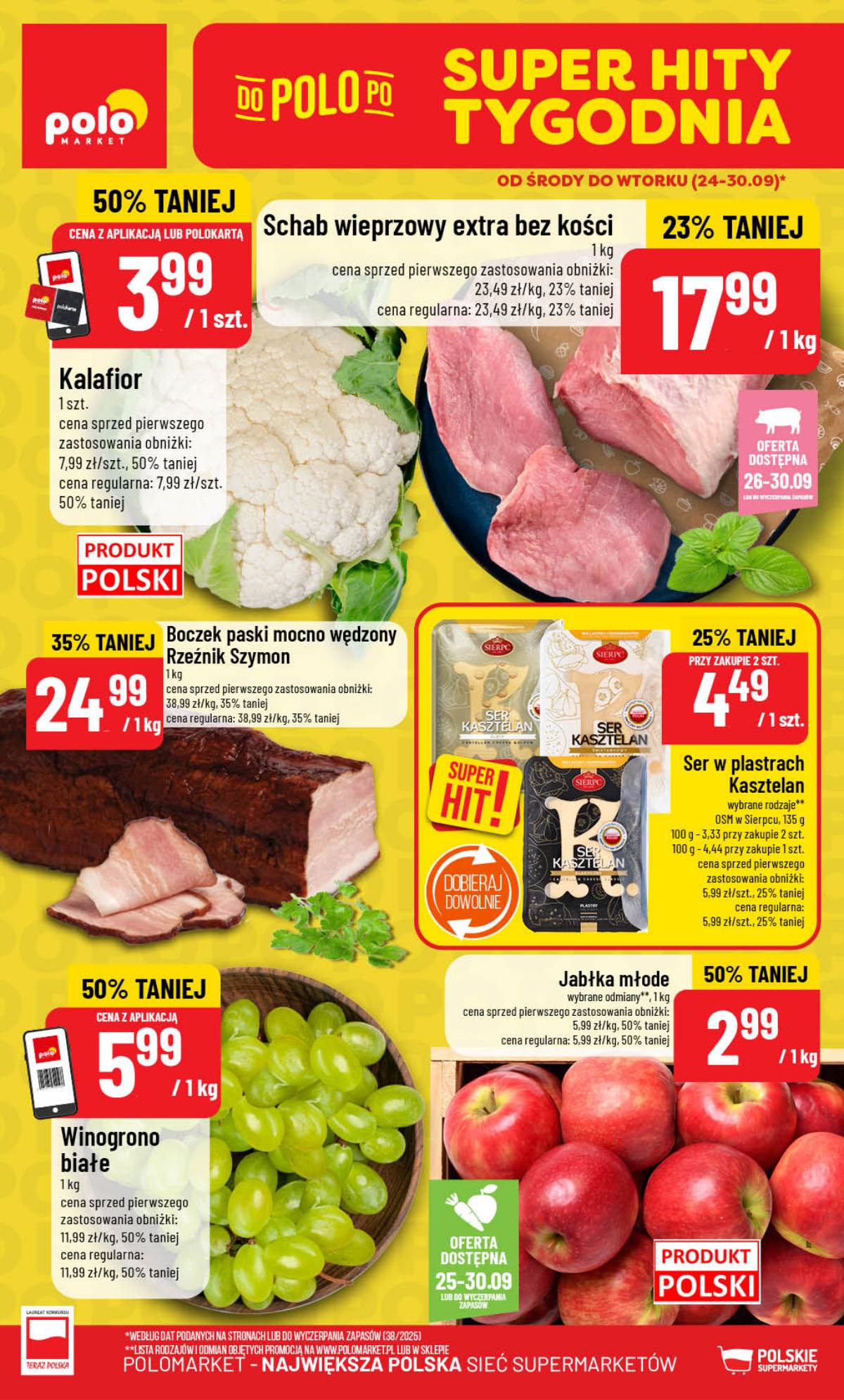 POLOmarket - Gazetka POLOmarket 1 puslapis