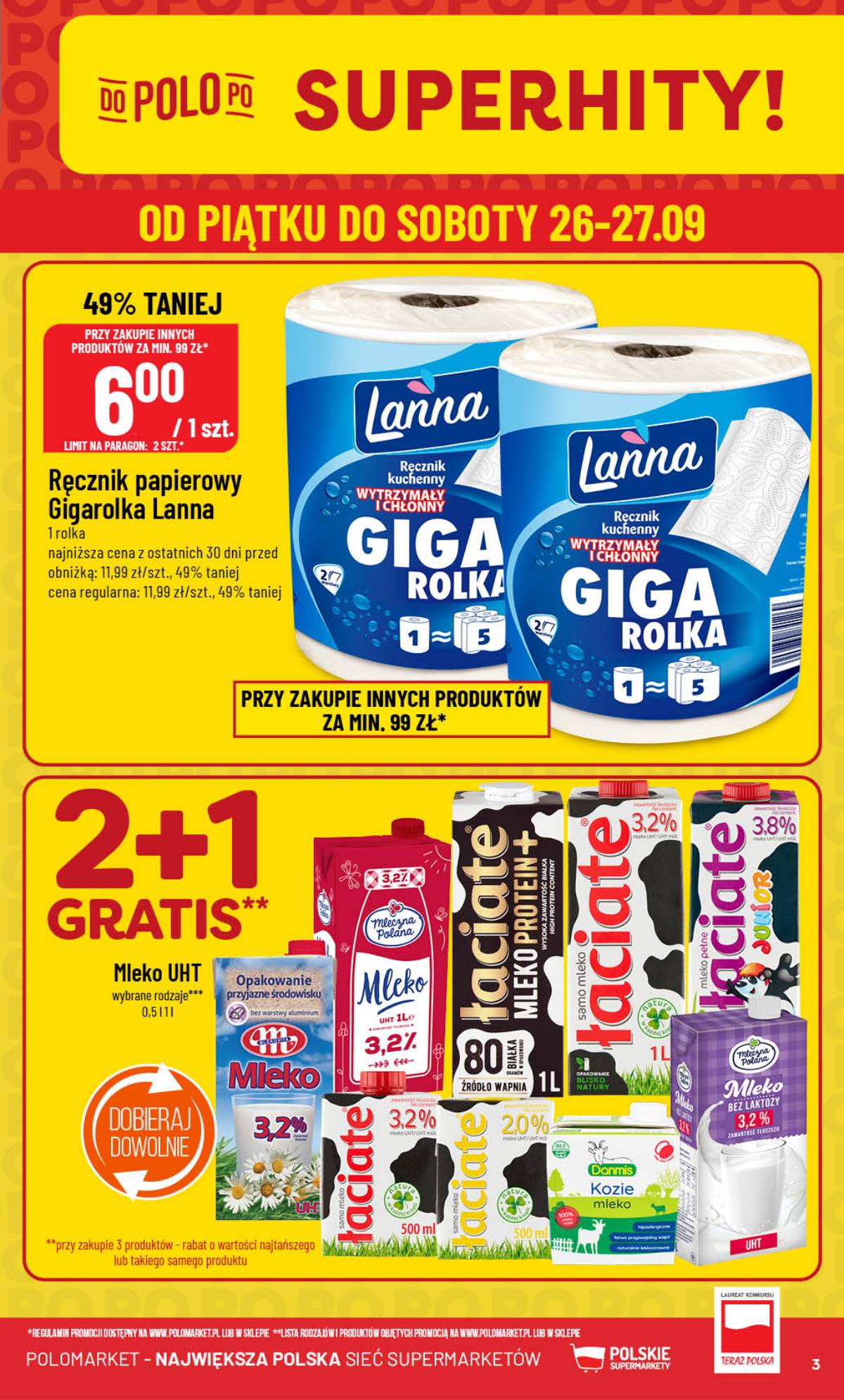 POLOmarket - Gazetka POLOmarket 3 puslapis