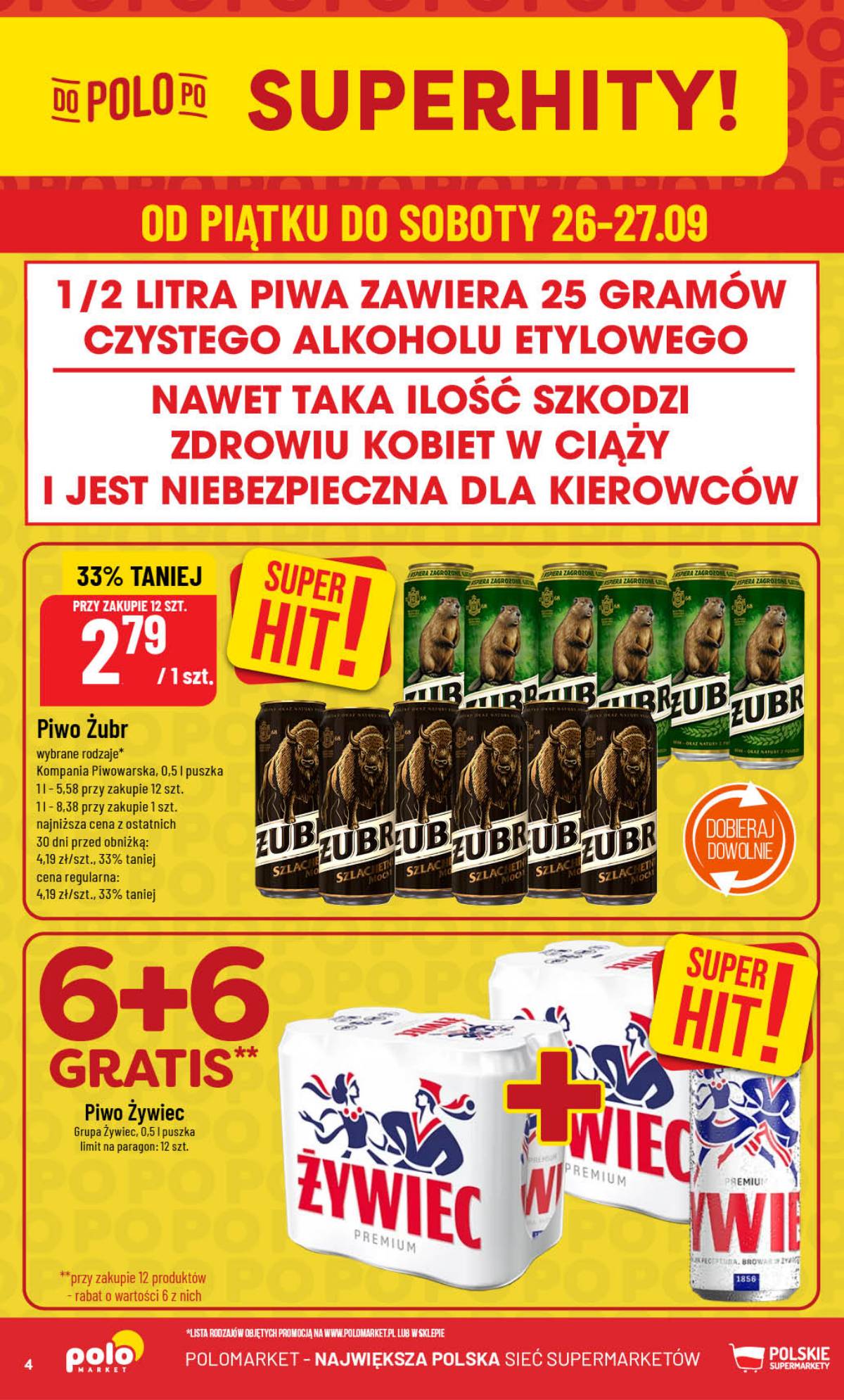 POLOmarket - Gazetka POLOmarket 4 puslapis