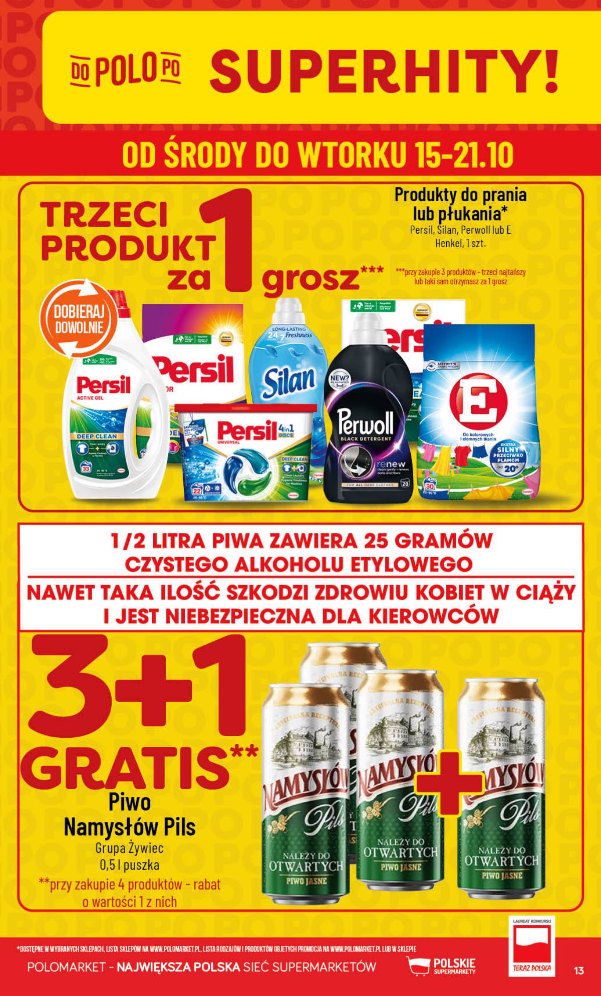 POLOmarket - Gazetka POLOmarket 13 puslapis
