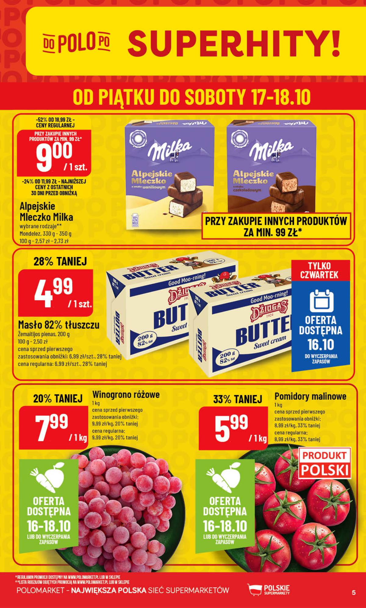 POLOmarket - Gazetka POLOmarket 5 puslapis