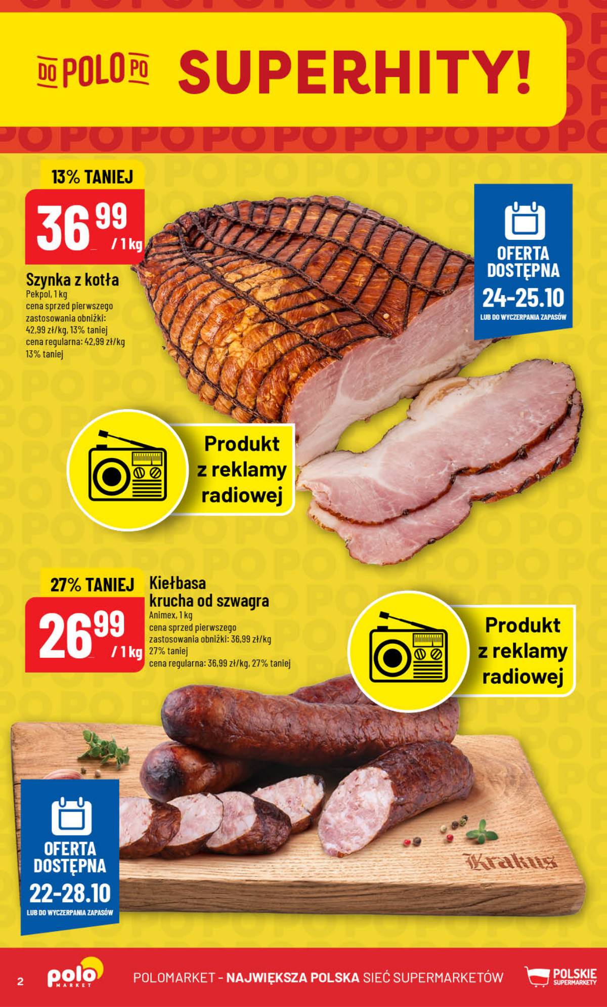 POLOmarket - Gazetka POLOmarket 2 puslapis