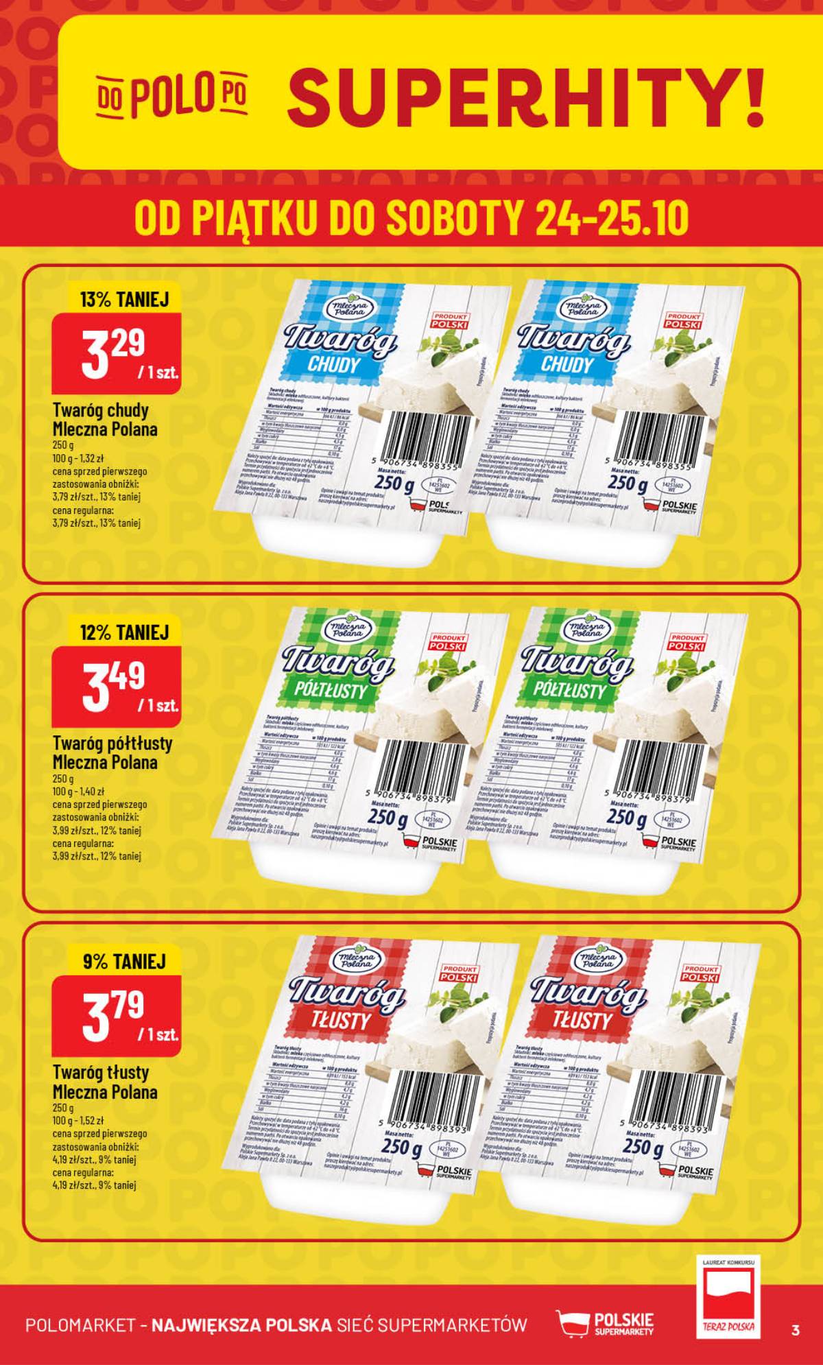 POLOmarket - Gazetka POLOmarket 3 puslapis