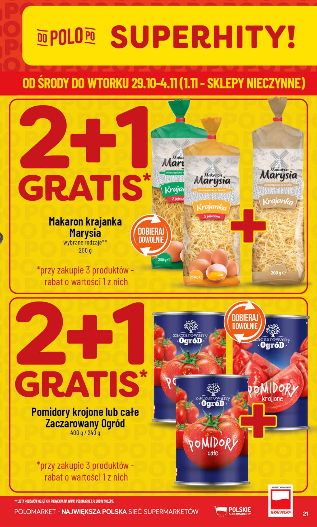 POLOmarket - gazetka POLOmarket 21 puslapis