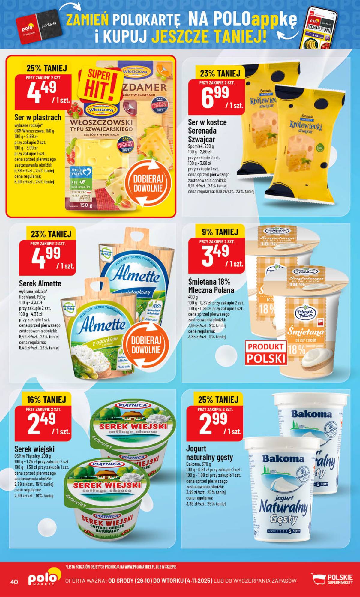 POLOmarket - gazetka POLOmarket 40 puslapis