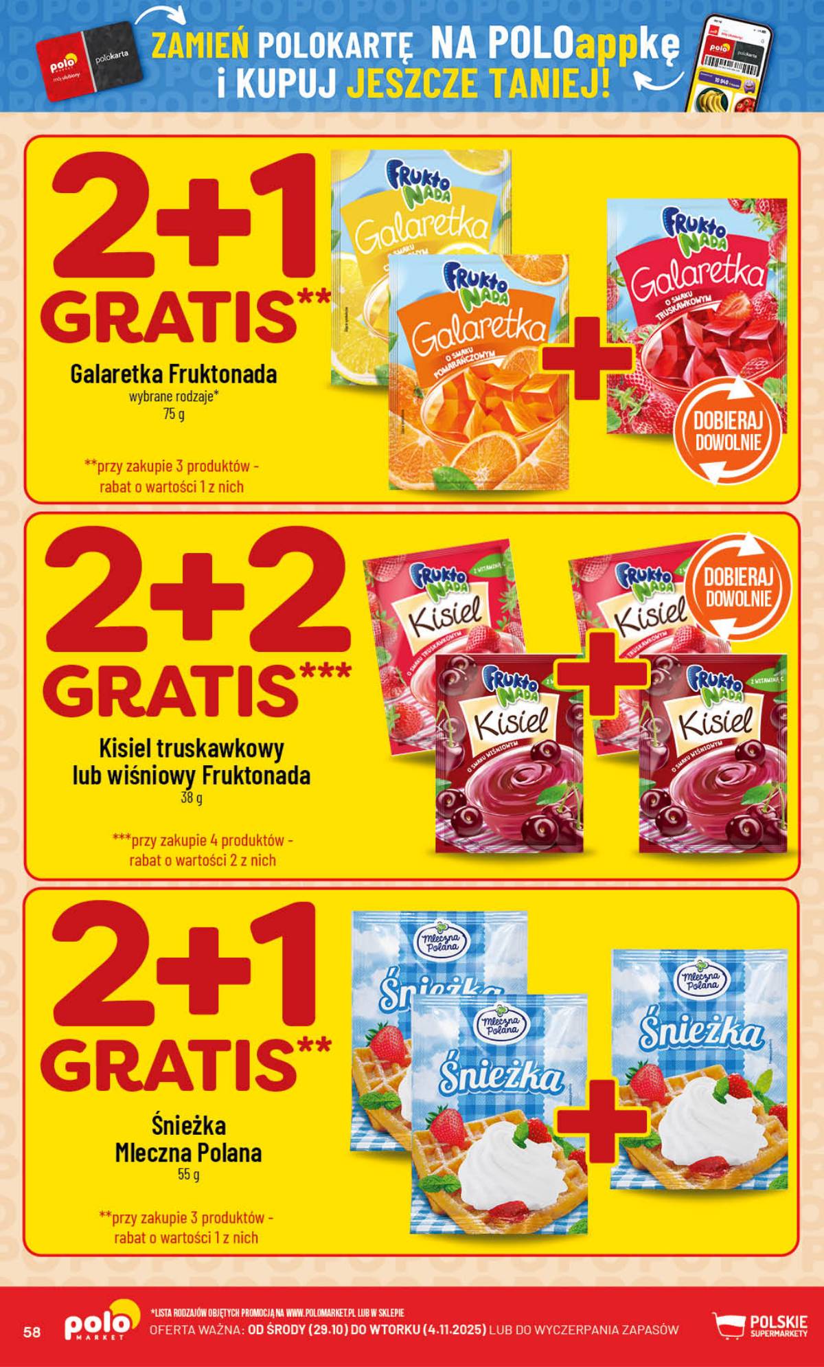 POLOmarket - gazetka POLOmarket 58 puslapis