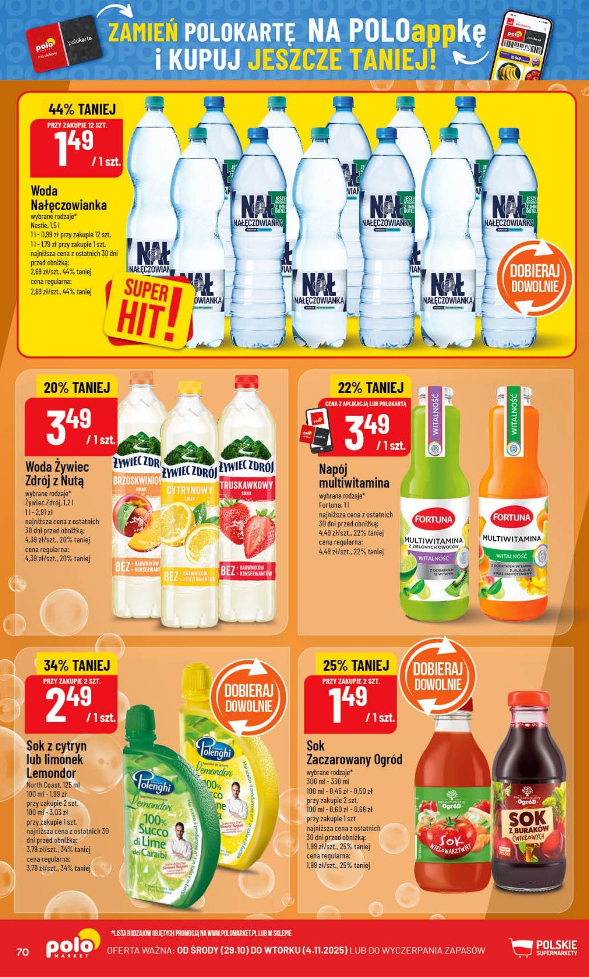 POLOmarket - gazetka POLOmarket 70 puslapis