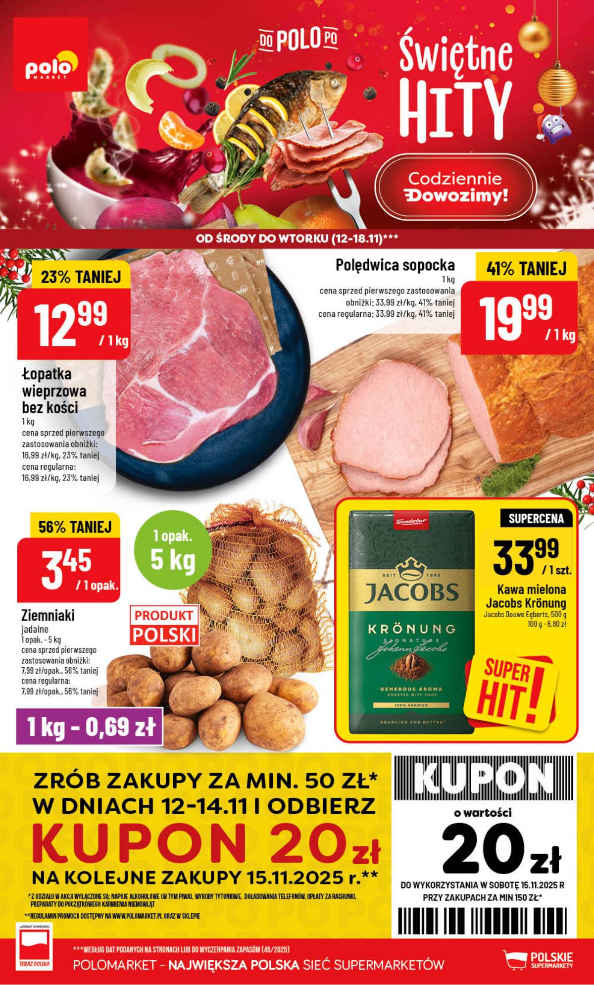 POLOmarket - Gazetka POLOmarket 1 puslapis