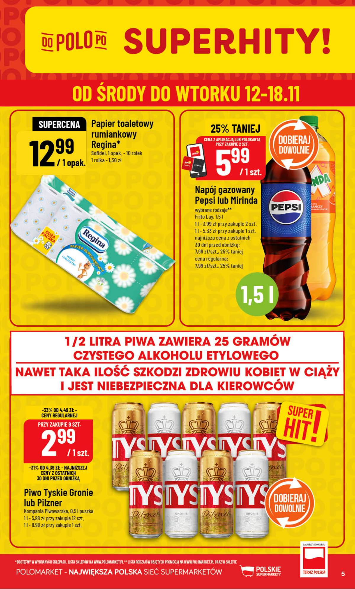 POLOmarket - Gazetka POLOmarket 5 puslapis