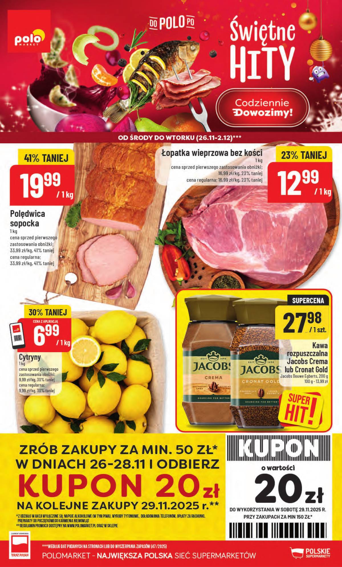 POLOmarket - Gazetka POLOmarket 1 puslapis
