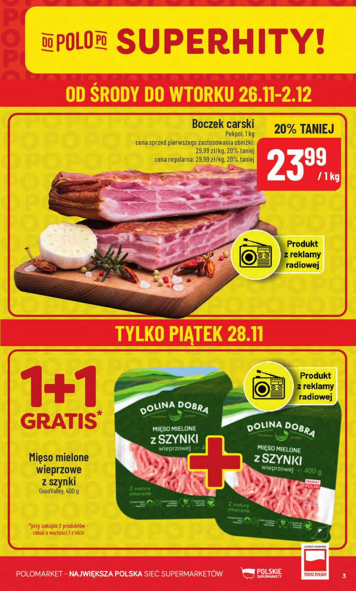 POLOmarket - Gazetka POLOmarket 3 puslapis