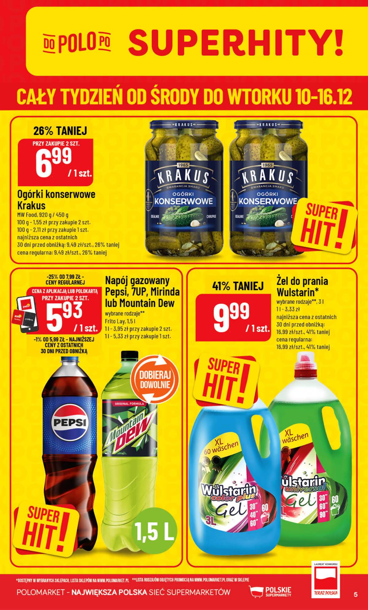 POLOmarket - Gazetka POLOmarket 5 puslapis