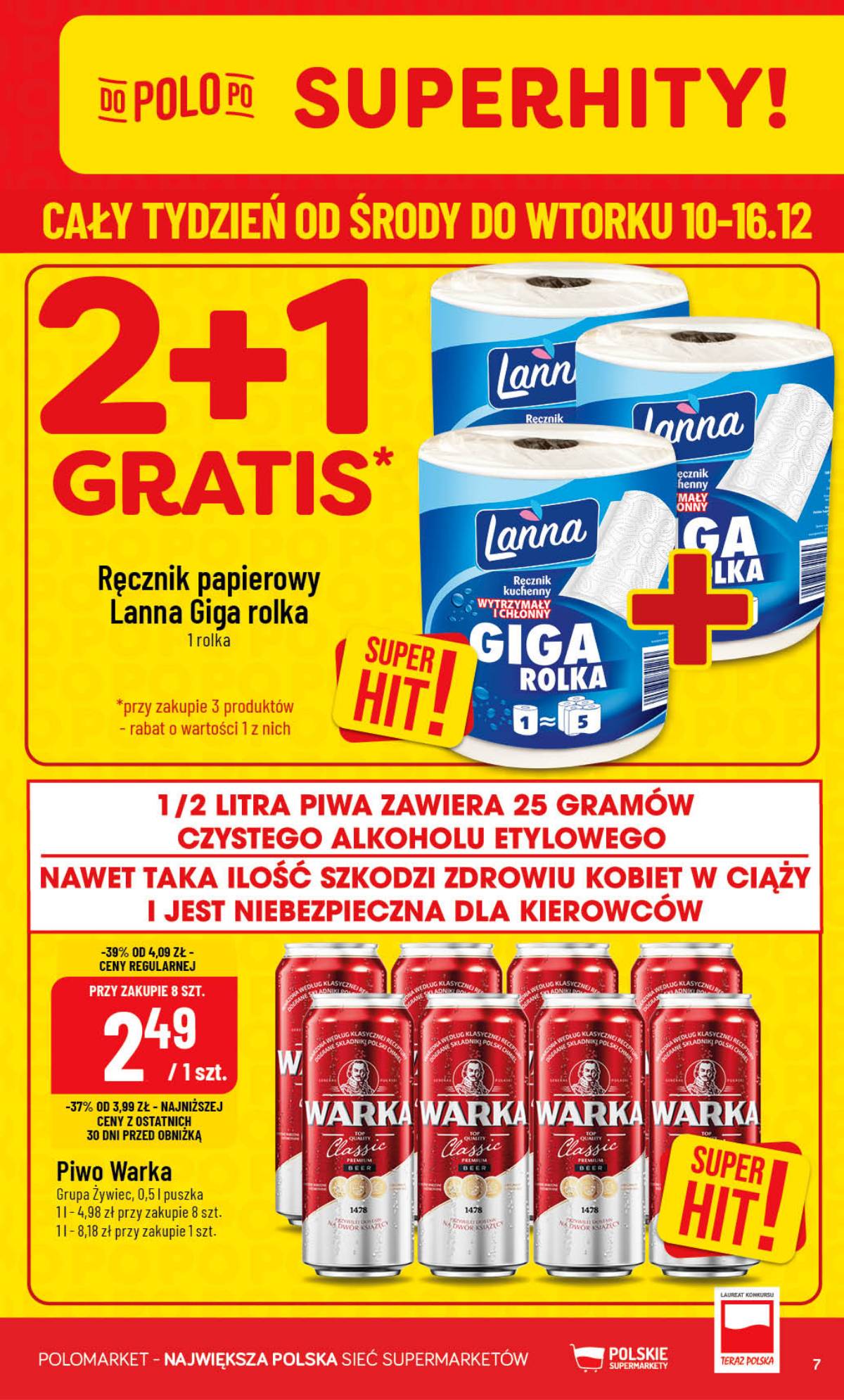 POLOmarket - Gazetka POLOmarket 7 puslapis