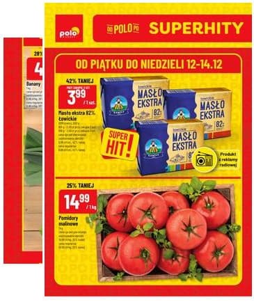 POLOmarket - Oferta SUPERHITY na weekend 2025-12-12 – 2025-12-14