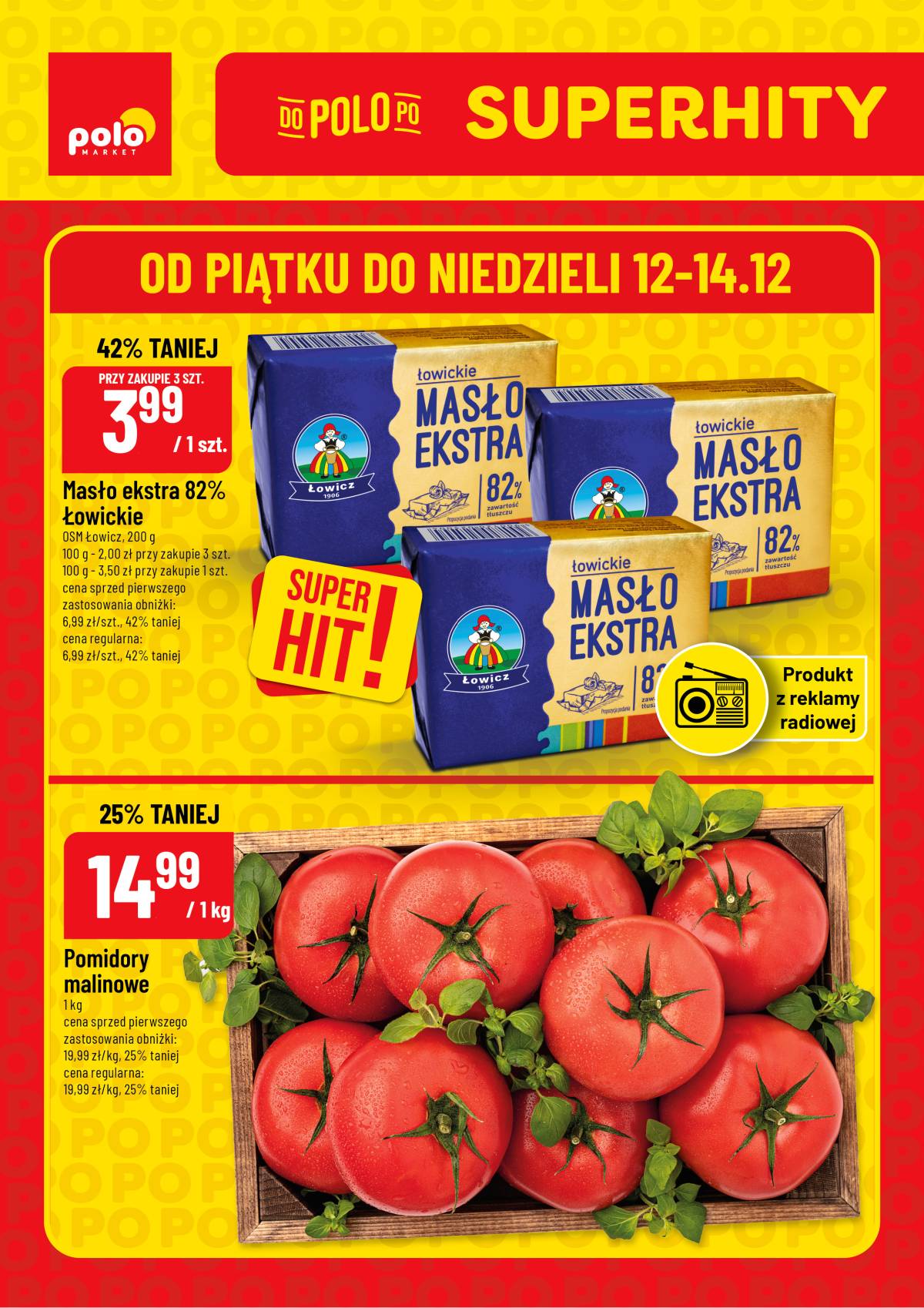 POLOmarket - Oferta SUPERHITY na weekend 1 puslapis