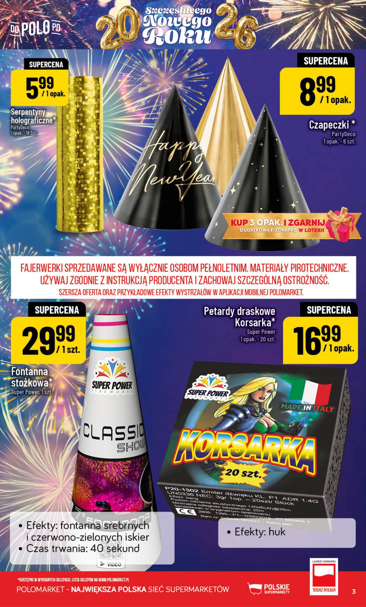 POLOmarket - Gazetka POLOmarket 3 puslapis