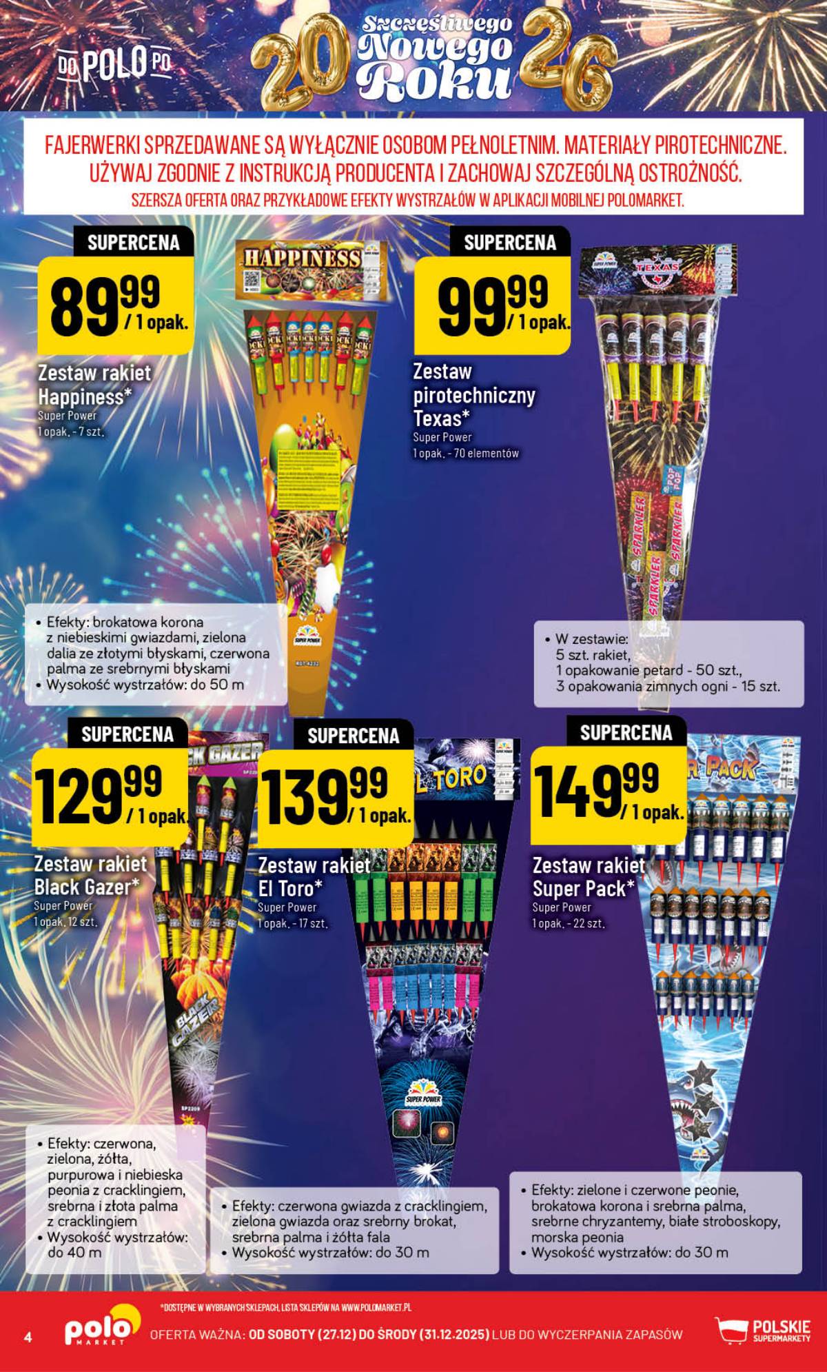 POLOmarket - Gazetka POLOmarket 4 puslapis