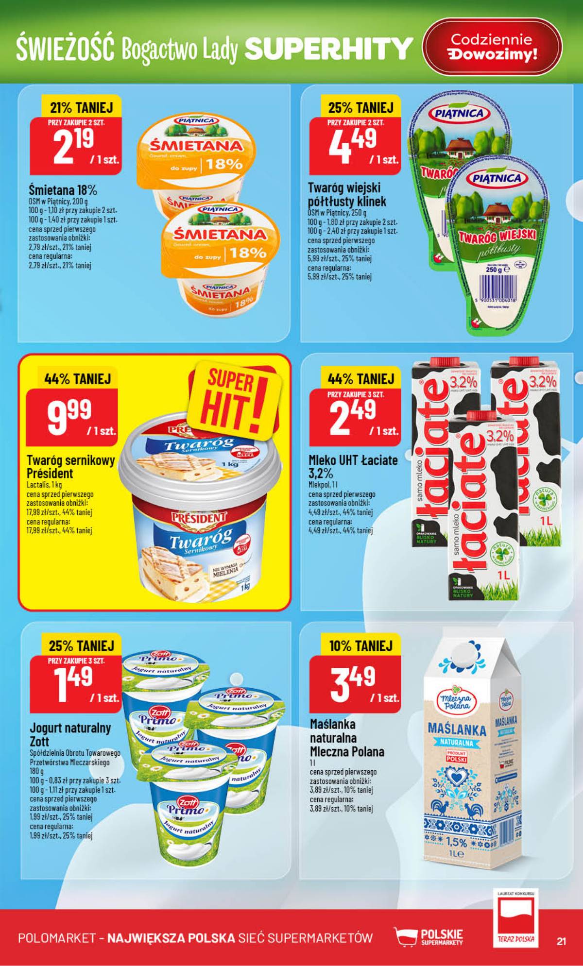 POLOmarket - Gazetka POLOmarket 21 puslapis