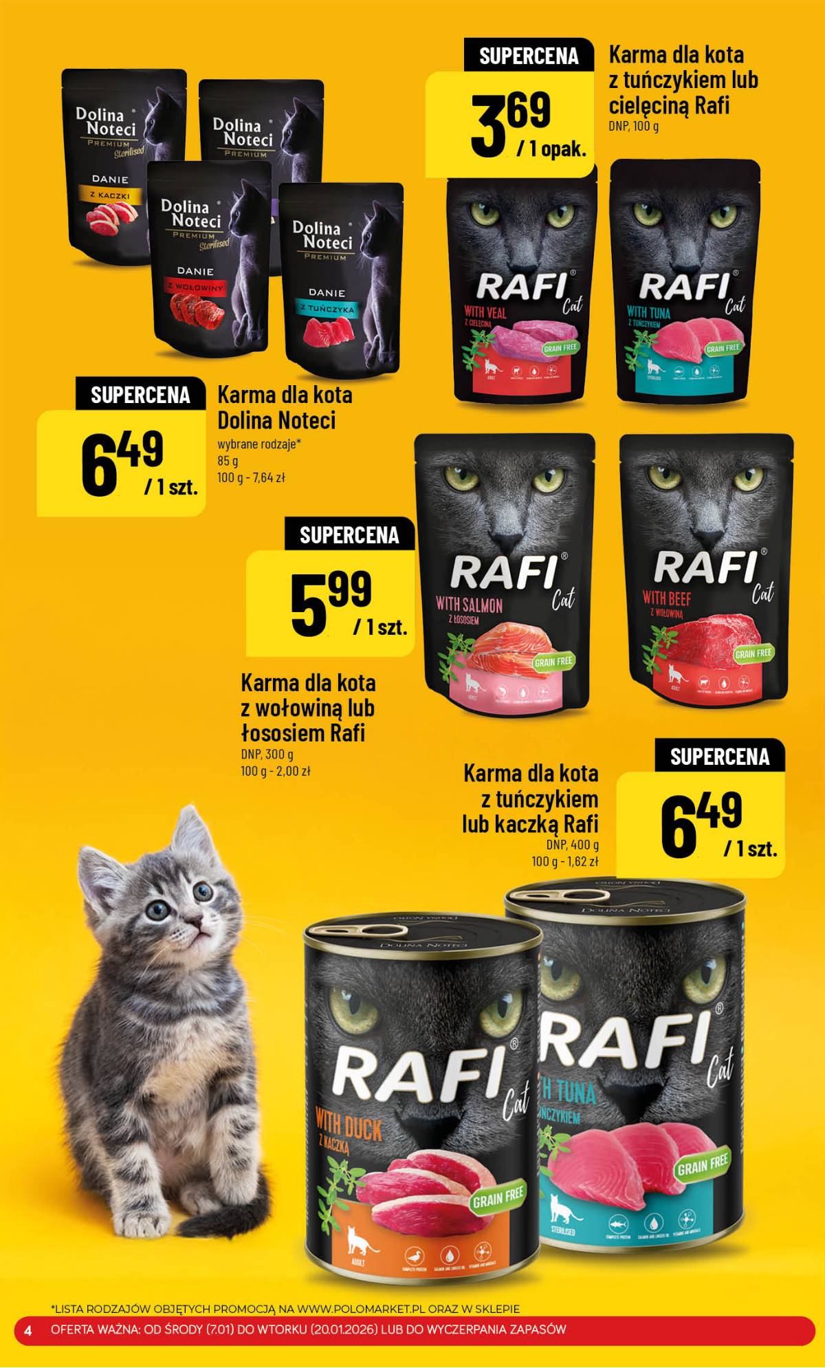 POLOmarket - Katalog Pet Food 4 puslapis