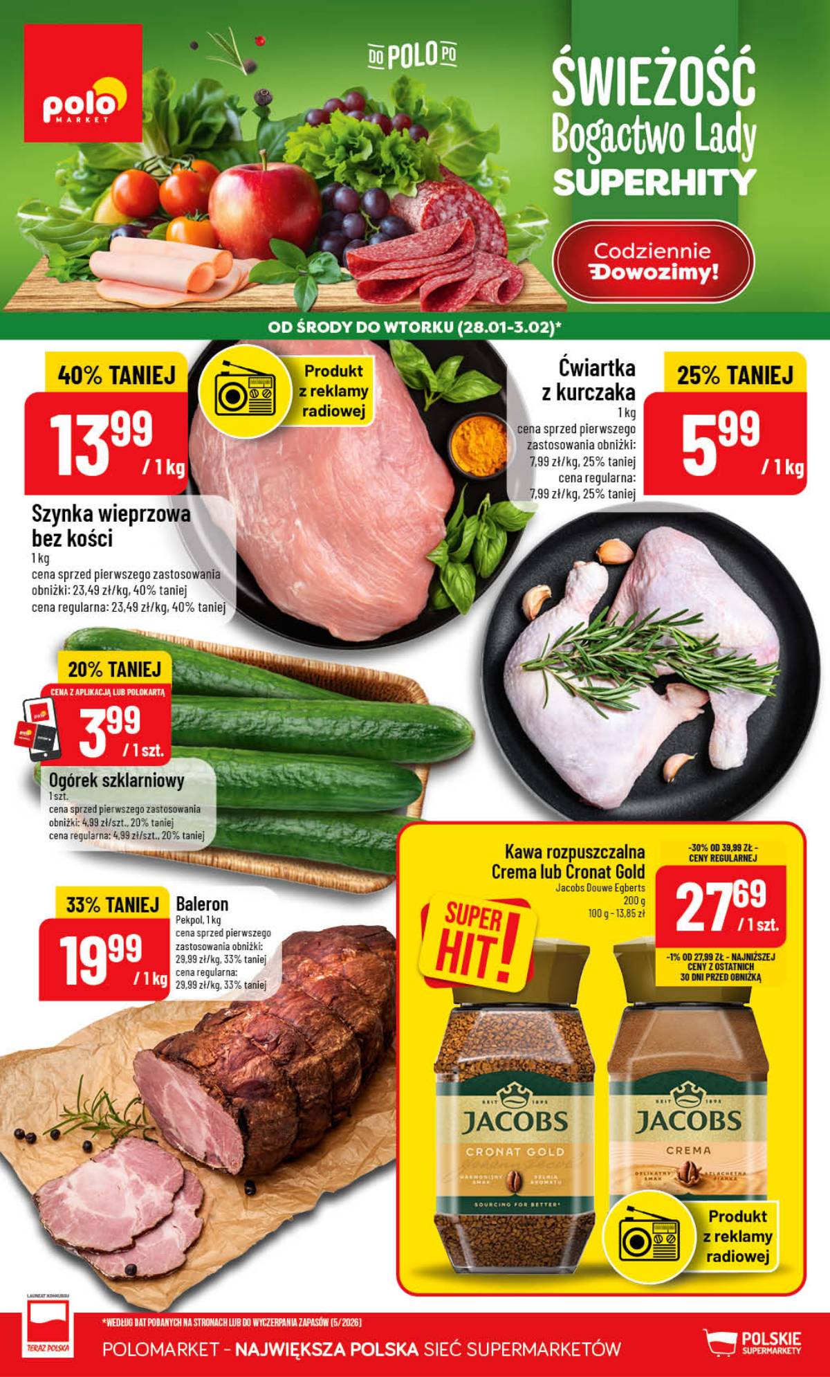 POLOmarket - Gazetka POLOmarket 1 puslapis