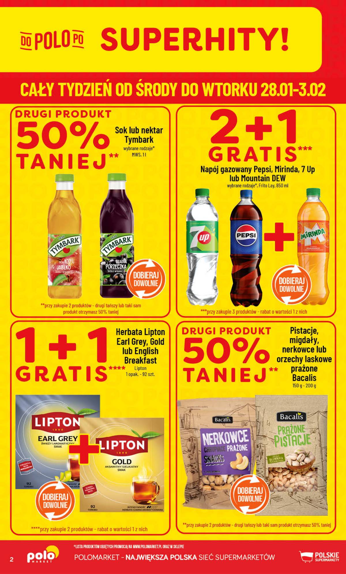 POLOmarket - Gazetka POLOmarket 2 puslapis