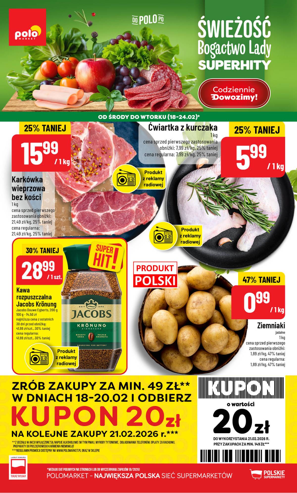 POLOmarket - Gazetka POLOmarket 1 puslapis
