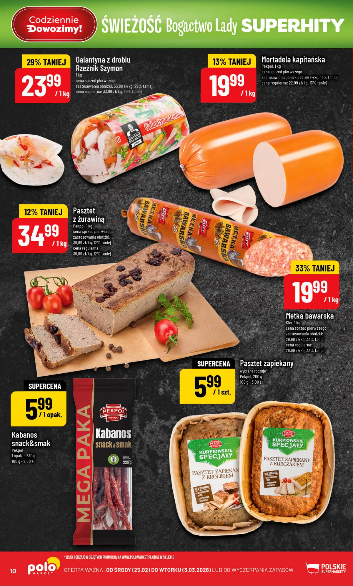 POLOmarket - Gazetka POLOmarket 10 puslapis